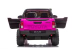 Mamido Detské elektrické autíčko Toyota Hilux 4x4 ružové