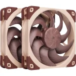 Noctua NF-A12x25 G2 PWM (2ks) / 120mm / SSO2 Bearing / 22.5dB @ 1800RPM / 107.3 m3h / 4-pin (NF-A12x25 G2 PWM Sx2-PP)