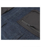 Vertex pánske pracovné džínsy tmavý denim 52