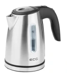 ECG RK 1050 strieborná / rýchlovarná kanvica / 1500W / 1 L / nerez (100001368432)