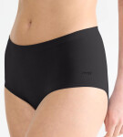 SLOGGI GO SENSE - 2 ks bezšvových nohavičiek s vysokým pásom z mikromodalu Sloggi BLACK XL