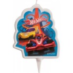 Sviečka na tortu Hot Wheels 7,5 cm - Dekora