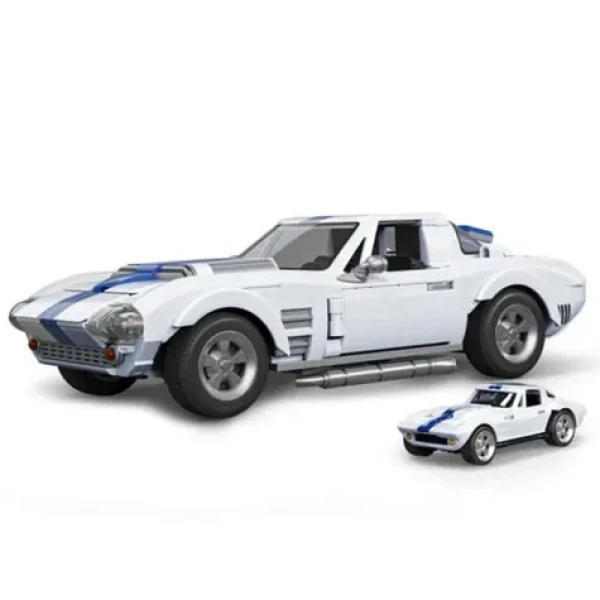 Mattel Mega Hot Wheels prémiová edícia - Corvette