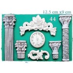 Silicone forma stĺpa a ornamenty - Galias Moulds - Galias Moulds