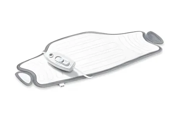 Sanitas SHK 55 Easyfix biela-šedá / Vyhrievacia dečka / 100 W / 3 teploty / 59x30 cm (21417)