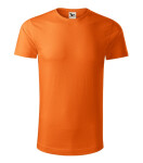 Origin (GOTS) pánske tričko oranžové 3XL