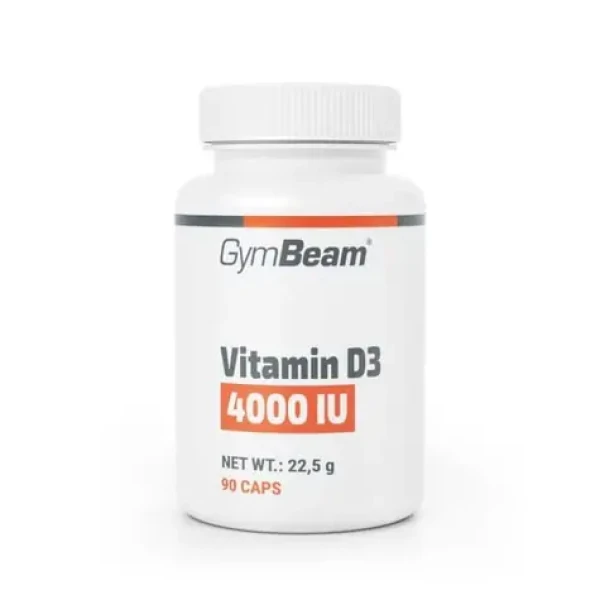 Vitamín D3 4000 IU - GymBeam (90 kaps.) (113134-2-90caps-01)