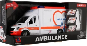 TEDDIES Auto ambulancia 28 cm