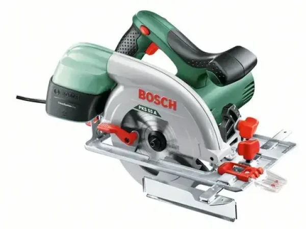 BOSCH PKS 55A / Okružná píla / 1200W / kotúč 160 mm / max. 5600 ot.-min (0603501020)