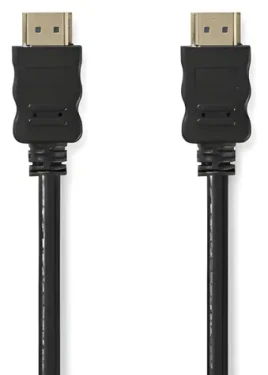 Nedis High Speed HDMI 30 m čierna / Kábel HDMI / 4K 30 Hz / ARC / 10,2 Gbps / Ethernet (CVGL34002BK300)