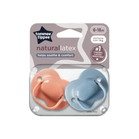 Tommee Tippee Cumlík Cherry Latex 6-18m, 2 ks (433533)