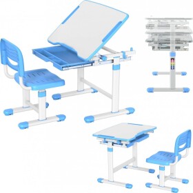 Mozos Biurko Detské kreslo z regulacją (DC-SET-BLUE)