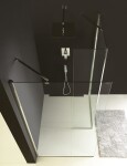 POLYSAN - MODULAR SHOWER prídavný panel na inštaláciu na stenu modulu 2, 600 pravý MS2B-60R