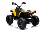 Mamido Detská elektrická štvorkolka Can-Am Renegade 180W 4x4 žltá