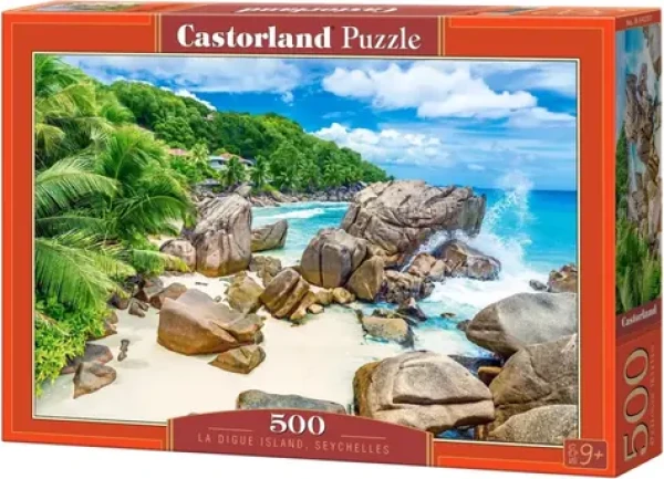 Castorland 54251 Puzzle La Digue, Seychely