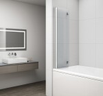 POLYSAN - ROTA vaňová zástena skladacia 900, číre sklo FA900