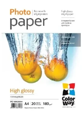Colorway Fotopapier A4 (lesklý) - 180g/m2 20ks (PG180020A4)