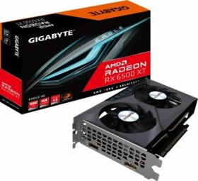 GIGABYTE Radeon RX 6500 XT EAGLE 4G / 2310-2815 MHz / 4GB GDDR6 / 64-bit / 1xHDMI + 1xDP / 107W (6) (GV-R65XTEAGLE-4GD)