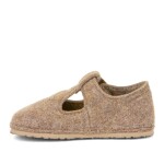 Detské barefoot papuče FLEXY WOOLY Beige; Froddo; G1700378-4 - 24