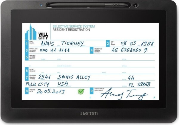 Wacom Tablet graficzny Wacom DTU1031AXK0Z