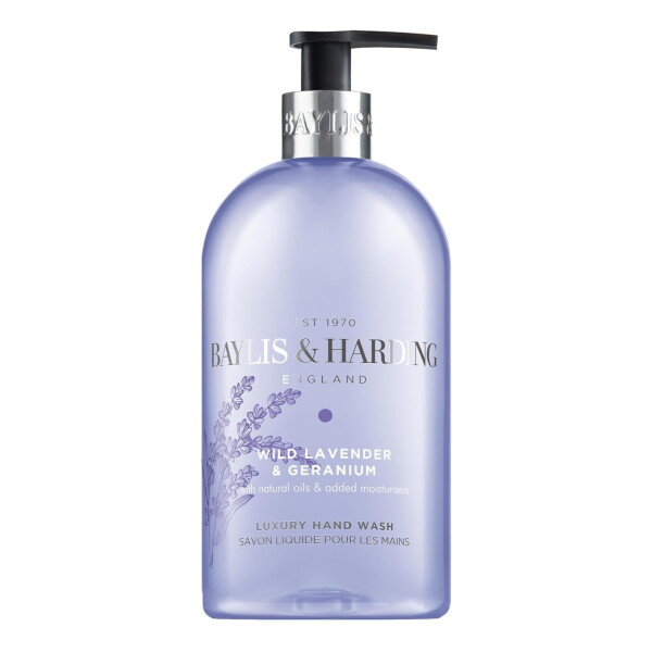Baylis & Harding Tekuté mýdlo na ruce Levandule/Geranium 500 ml