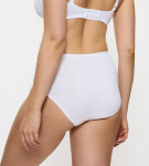 SENSE OF COTTON - Bezšvové midi nohavičky z organickej bavlny Triumph WHITE 42