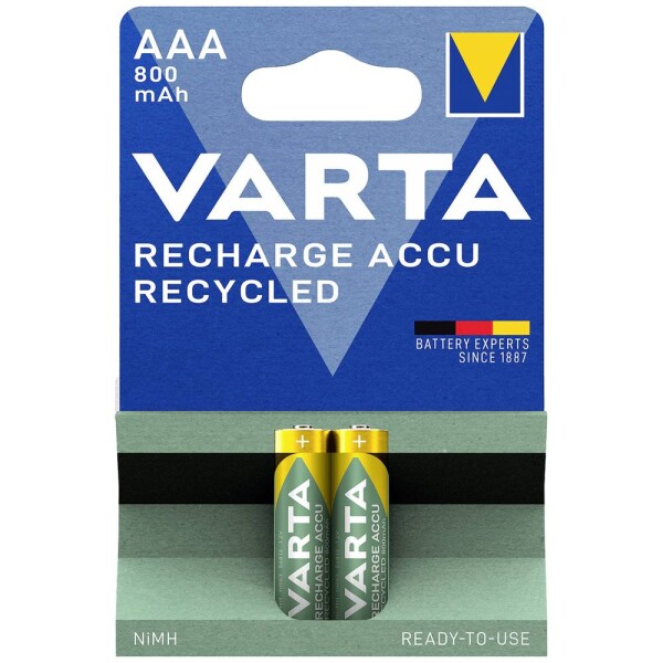 Varta Recycled AAA 800 mAh 2ks 56813 101 402