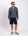 Carhartt WIP Harper Polo Carbon garment dyed M
