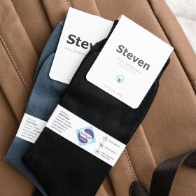 Pánske ponožky Steven art.055 černá 38-40