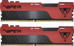 Patriot Viper Elite II 32GB (2x16GB) 3200MHz červená / DIMM / DDR4 / CL18 / XMP 2.0 / Non-ECC / Unbuffered / 1.35 V (PVE2432G320C8K)
