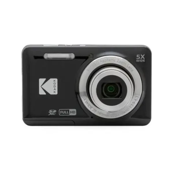 Kodak Friendly Zoom FZ55 čierna / 2.7 LCD / 16 MPix BSI CMOS / 5x optický zoom / microSD (KOFZ55BK)