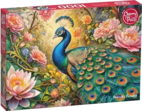 Cherry PAZZI Puzzle Páv v raji