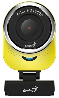 Genius QCam 6000 žltá / Web kamera / 1920x1080 / USB 2.0 / mikrofón (32200002409)