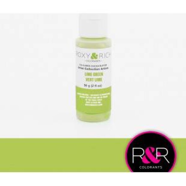 Kakaové maslo farebné 78 g lime green - Roxy and Rich - Roxy and Rich