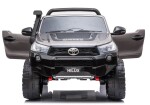 Mamido Detské elektrické autíčko Toyota Hilux 4x4 lakované šedé