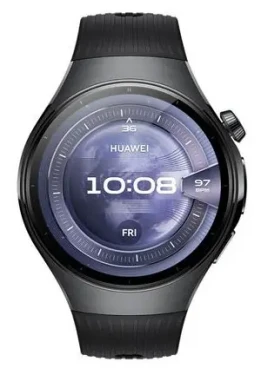 Huawei Watch 5 46mm Rates-L19F čierna / Chytré hodinky / LTE / EKG / GPS / NFC / 5 ATM (55020EWB)