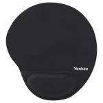 YENKEE Gélová podložka pod myš čierna / 250x220x20 mm (45009514)