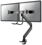 Neomounts NM-D775DXBLACK čierna / Stolný držiak pre dva monitory / 10-32" / VESA 75x75-100x100 / nosnosť 16 kg (NM-D775DXBLACK)