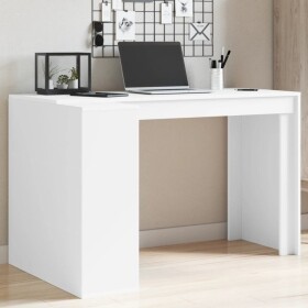 VidaXL Biurko, biele, 123,5x73,5x75 cm, materiał drevopochodny