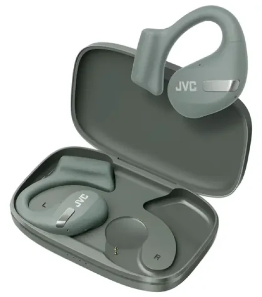 JVC HA-NP50T-G zelená / Bezdrôtové slúchadlá / Open Ear / Bluetooth 5.3 / Výdrž 9,5 h / Rýchlonabíjanie (HA-NP50T-G-U)