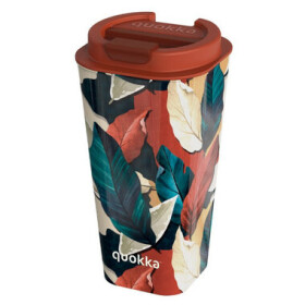 Quokka Vaso Cafe Doble Pared 450ml Autumn Fall / Termohrnček / dvojitý plastový plášť (8412497402229)