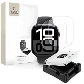 Tech-Protect Supreme Hydrogel Set transparentný / Ochranná fólia / Apple Watch 10 (46 mm) / 2 ks