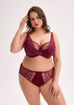 Gaia polomäkká podprsenka BSM 1313 Jovana Maxi Maroon kaštanové 105F