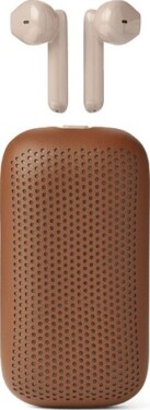 Lexon Lexon Speakerbuds Wireless Bluetooth Speaker Headphones Brown/Camel LA127C