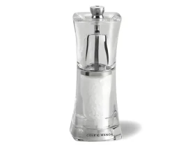 ColeMason Crystal / Mlynček na soľ / akryl / výška 12,5 cm (H37402P)