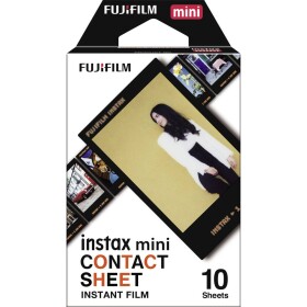 Fujifilm instax mini Contact Sheet instantný film; 16746486