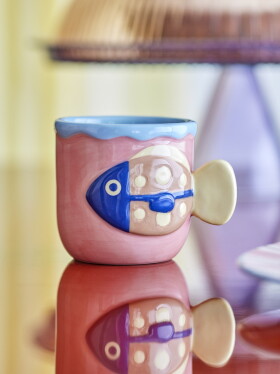 Bloomingville Hrnček Willy Multi 200 ml Ružový