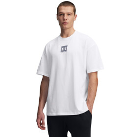 Tričko Under Armour M Hw Os Sm Box SS T-Shirt White XXL