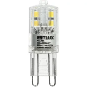 Retlux RLL 468 LED mini žiarovka G9 2W / 200 lm / 3000K (8590669350056)