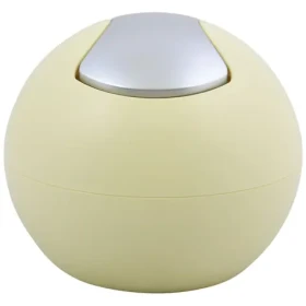 Spirella BOWL MATT mini výklopný odpadkový kôš 1 L matný žltý / plast (7610583203731)